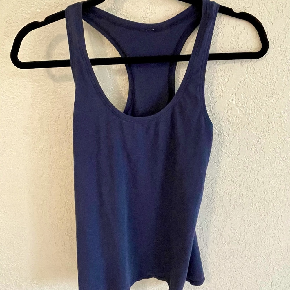 Lululemon racerback tank. Navy blue. Size 4